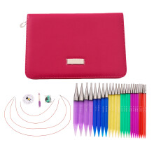 10Pairs of Interchangeable Circular Knitting Needle Set for