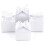 100pcs Butterfly Confectionery Boxes for Birthday Party-White 6