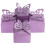 100pcs Butterfly Confectionery Boxes for Birthday Party-White 3