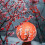 Set of 4 Cherries Blossom Patterned Light Beautiful-Red 6