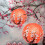 Set of 4 Cherries Blossom Patterned Light Beautiful-Red 7