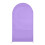 Practical Ceremony Arch Frame Spandex Cover For-Purple 7.2ft 1