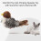 Chirping Cats Chewing Squeaky Toy Bird Shape Safe Improve Mood 4