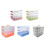 Large Capacity Storage Box with Lid 3 Layer Storage-China Red 2