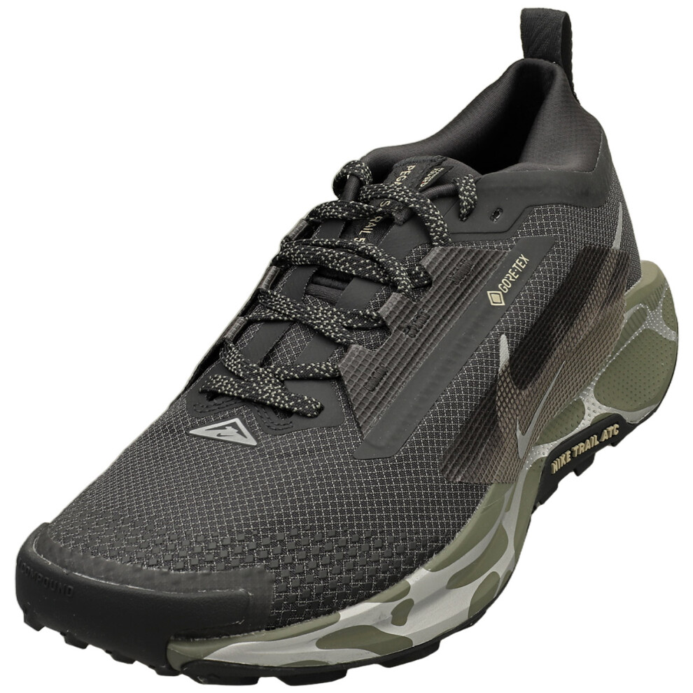 Nike (7.5) Reactx Pegasus Trail 5 Goretex Mens Fashion Trainers In Anthracite Grey
