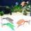 Decorative Water Plant Colorful Artificial Leaf Beautify-Purple 3