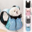 Cats Carriers Bag Backpack Breathable Bag Portable Soft-S Gray 4