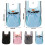 Cats Carriers Bag Backpack Breathable Bag Portable Soft-S Gray 2