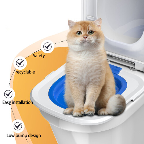 Practical Pet Potty Seats Pet Potty Chair Potty Training-Blue 1