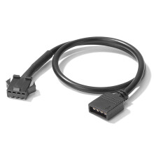 Motherboard 12V 4Pin RGB 5V 3Pin Conversion Adapter Cable For PC LED Light Strip 3Pin/4Pin, 4P Male