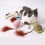 Catnips for Cats Soft Toy Teaser Cats Soft-pink plus green 7
