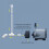 Surfaces Skimmer for Aquarium FishTank Effectively Absorb- B 5