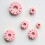 6 Pieces/Set Silicone Hoop Earring Maker Guide Clay Hoop Guide 5
