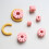6 Pieces/Set Silicone Hoop Earring Maker Guide Clay Hoop Guide 2