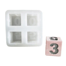 Epoxy Resin Silicone Molds for Making Block Calendar, Dices,