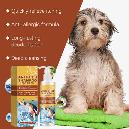 Nourishing Shampoo for Dogs Help Reduce Itching LongLasting 1
