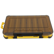 Caja de polipropileno para señuelos de pesca, bandejas de almacenamiento de aparejos de diseño compacto para un excelente almacenamiento de