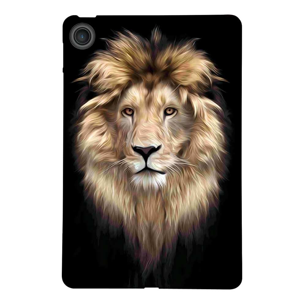 (Lion) For Lenovo Tab Tb311fu Tpu Case Pattern Printing Slim Tablet Protective Cover 6914281057926