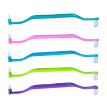 Orthodontic Toothbrush 6Piece Pack, 2In1 DoubleHead Braces Brush For Interdental And Wisdom Teeth, Soft Single Tuft