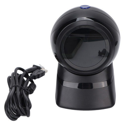 Leitor de código de barras com sensor óptico CCD de alta sensibilidade para leitura confiável. Compatível com PCs e PDVs. Design robusto que 2