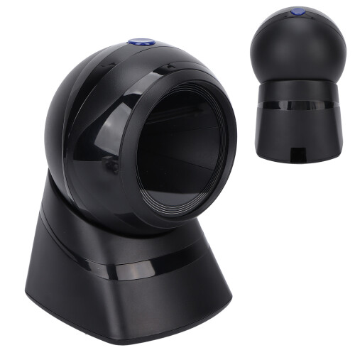 Leitor de código de barras com sensor óptico CCD de alta sensibilidade para leitura confiável. Compatível com PCs e PDVs. Design robusto que 1