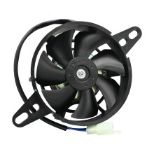 Radiator Fan 12V Motorcycle Oil Cooler For ATV Motocross Universal Engine Cooling