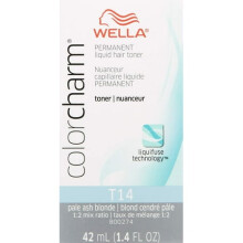(Single) Wella Color Charm Toner T14 Pale Ash Blonde