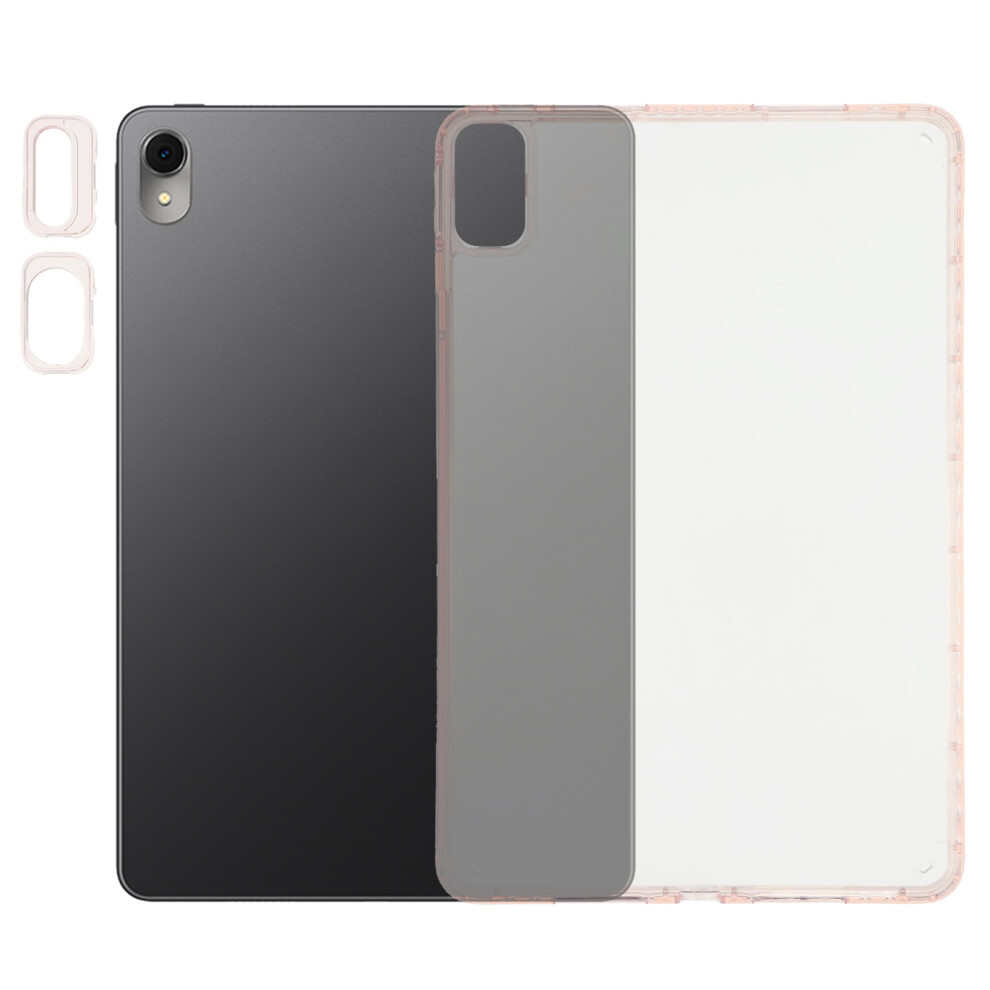 (Pink) Tablet Case For Huawei Matepad Se 11 / Matepad 11 (2023) / (2021) Flexible Tpu + Acrylic Shockproof Cover With Lens Frames Pink 6914284570248