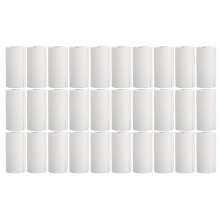 Bobinas de papel térmico sem tinta para impressora portátil, 57x30mm, compatíveis com mini impressoras térmicas, impressão nítida que não
