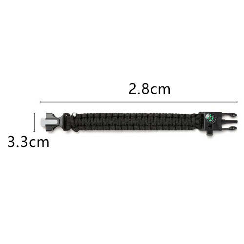 Σχοινί επιβίωσης, σχοινί ομπρέλας Paracord Tactical με πλεγμένο επτά πυρήνων και 1