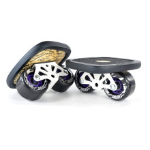 Split Double Drift Board Lightweight Outdoor Street Drift Skates With Flat Wheels For Beginners