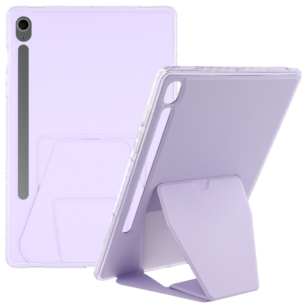 (Purple) Tablet Case For Samsung Galaxy Tab S10 Lite / S10 Fe / S9 Fe / S9 Tpu Pu Leather Kickstand Cover Purple 6914280576633