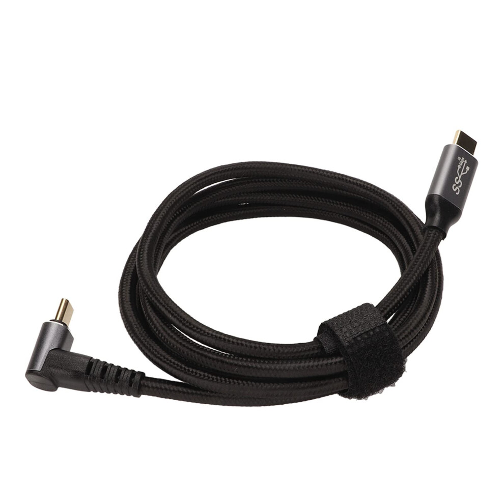 90 Degree Usb C Cable 4K 60Hz Pd100w Fast Charging, Dplated Connectors, For Eck Design, Gaming, 50Cm 100Cm 150Cm 9365049244435