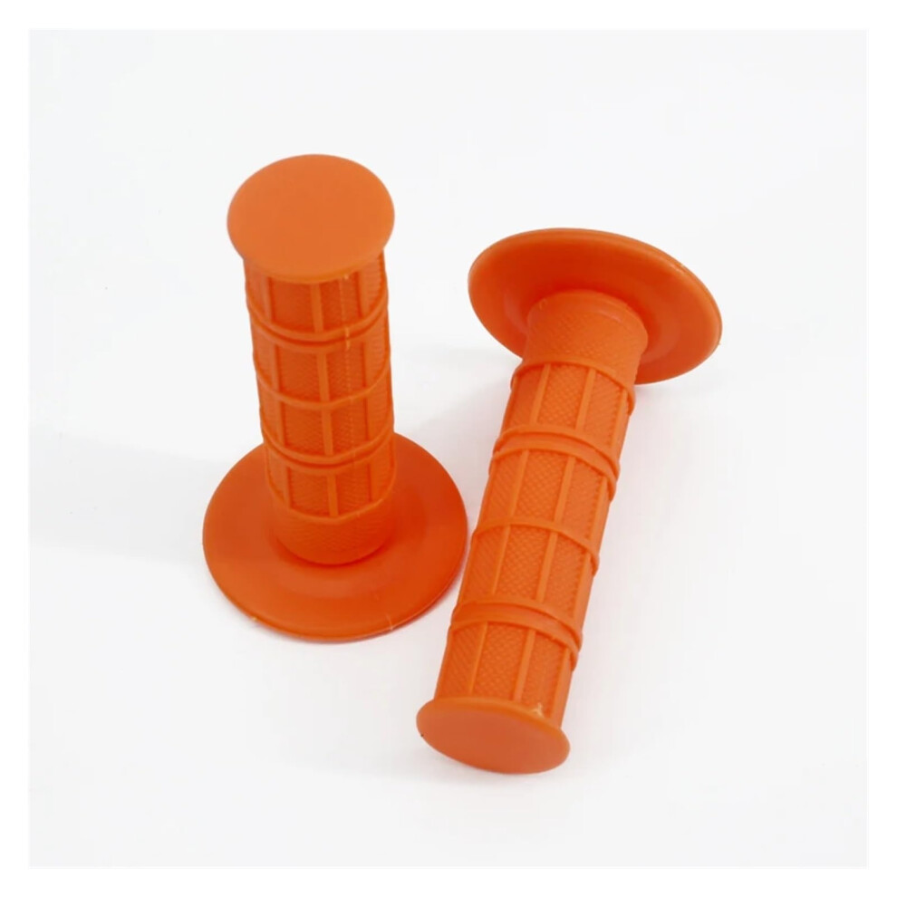 Motorcycle Grips 7/8' 22Mm 24Mm Rubber Handlebar Grip For Crf Yzf Wrf Kxf Klx Rmz Pit Dirt Orange 9119770965561