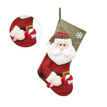 Weihnachtsstrumpf, leicht zu reinigen und langlebig,-A