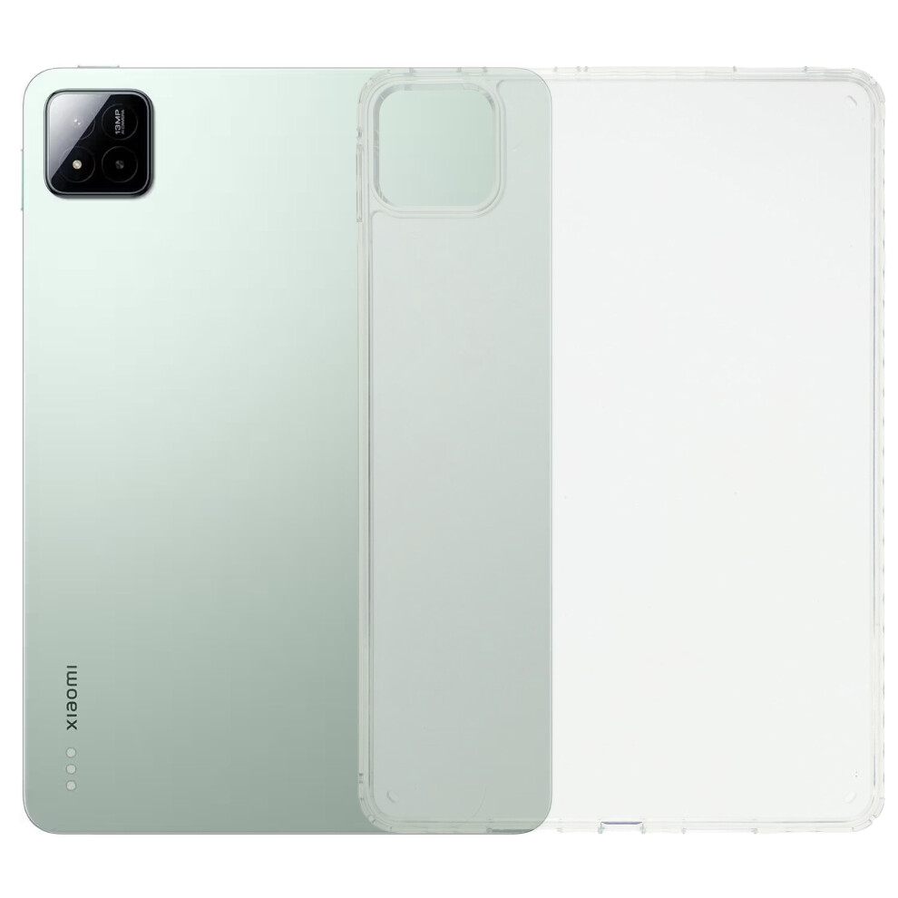 (Transparent) For Xiaomi Pad 7 Pro / Pad 7 Case Flexible Tpu + Acrylic Tablet Shockproof Protective Cover 6914288240178