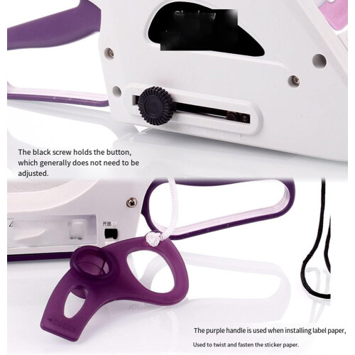 Manual Labeling Machine Hand Held Round Square Flat Bottle Labeler Label Width 2030mm And 3060mm Two Specifications 2