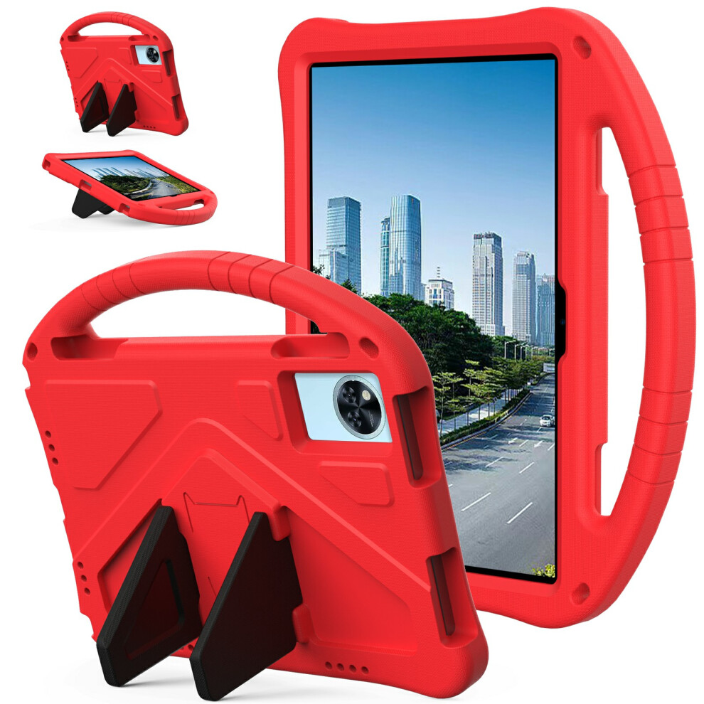(Red) For Doogee U11 / U11 Pro Case Eva Tablet Cover With Handle Kickstand Children Friendly Red 6914288383332