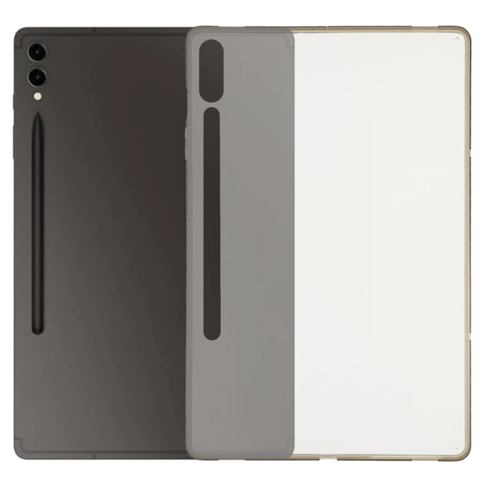 (Grey) Tablet Case For Samsung Galaxy Tab S10+ / S9 Fe+ / S9+ Flexible Tpu + Acrylic Shockproof Protective Cover Grey 6914280601298
