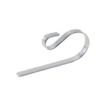 Weihnachtsstrumpfhaken, Kaminsims, Regalhaken, Dekor,-Silber