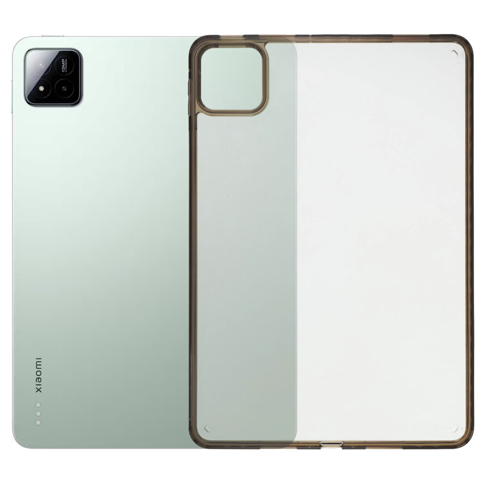 (Grey) For Xiaomi Pad 7 Pro / Pad 7 Case Flexible Tpu + Acrylic Tablet Shockproof Protective Cover Grey 6914281015216