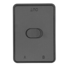 USB 2.0-Switch für nahtloses Geräte-Sharing, bidirektionaler USB-Switch unterstützt 1-Eingang-2-Ausgang- oder 2-Eingang-1-Ausgang-Konfiguration,