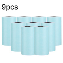 Papel adesivo térmico para impressora, papel térmico autoadesivo, mini papel para impressora de bolso, resistente à água, livre de BPA, papel de