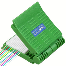 Optical Fiber Wiping Clamp With Alcohol Bottle And 10 Replacement Swabs Cleaning Tools Set For Technicians