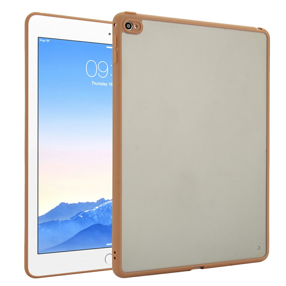 (Desert ) For Ipad Air 2 Case Skin Touch Matte Acrylic Tpu Shockproof Tablet Cover Gold 6914287601963