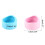 Anti-Spill-Hamsternapf, kleiner Tierfutternapf,-Rosa 4