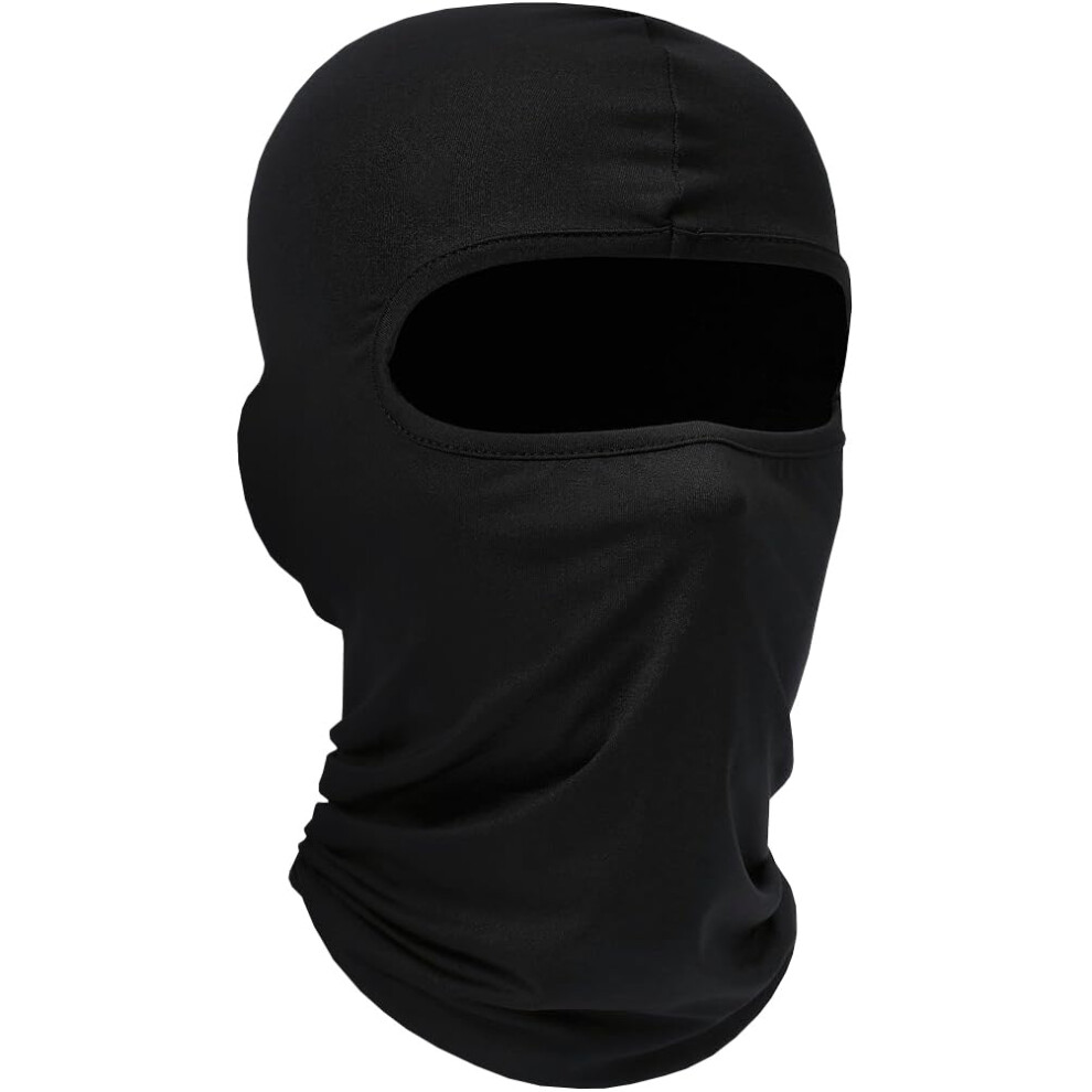 Balaclava Full Face Mask Unisex Thermal Balaclava For Winter Ski Mask For Cycling Motorcycle Snowboarding Black 9365049245814