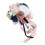 Wedding Artificial Peony Rose Flower Bouquet-bean paste powder 1
