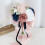 Wedding Artificial Peony Rose Flower Bouquet-bean paste powder 5