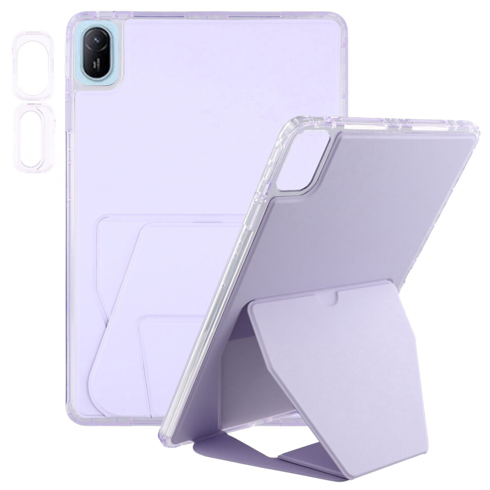 (Purple) Tablet Case For Huawei Matepad Se 11 / Matepad 11 (2023) / (2021) Tpu Pu Leather Kickstand Cover With Lens Frames Purple 6914283884100